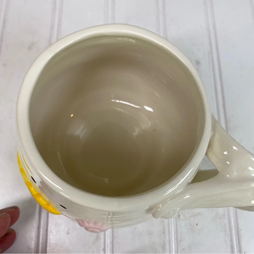 Pier 1 Imports Snowman face coffee mug
